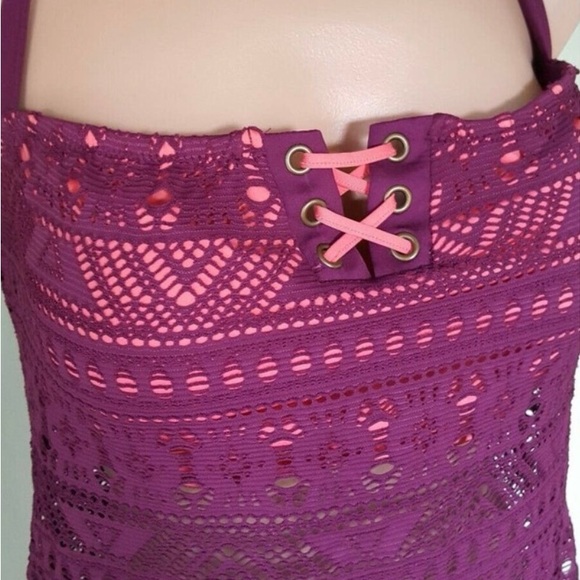 Becca Lace Tankini and Bottom M - Picture 3 of 7